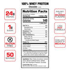 Labrada 100% Whey Protein Chocolate - 4.13 Pound - image 4