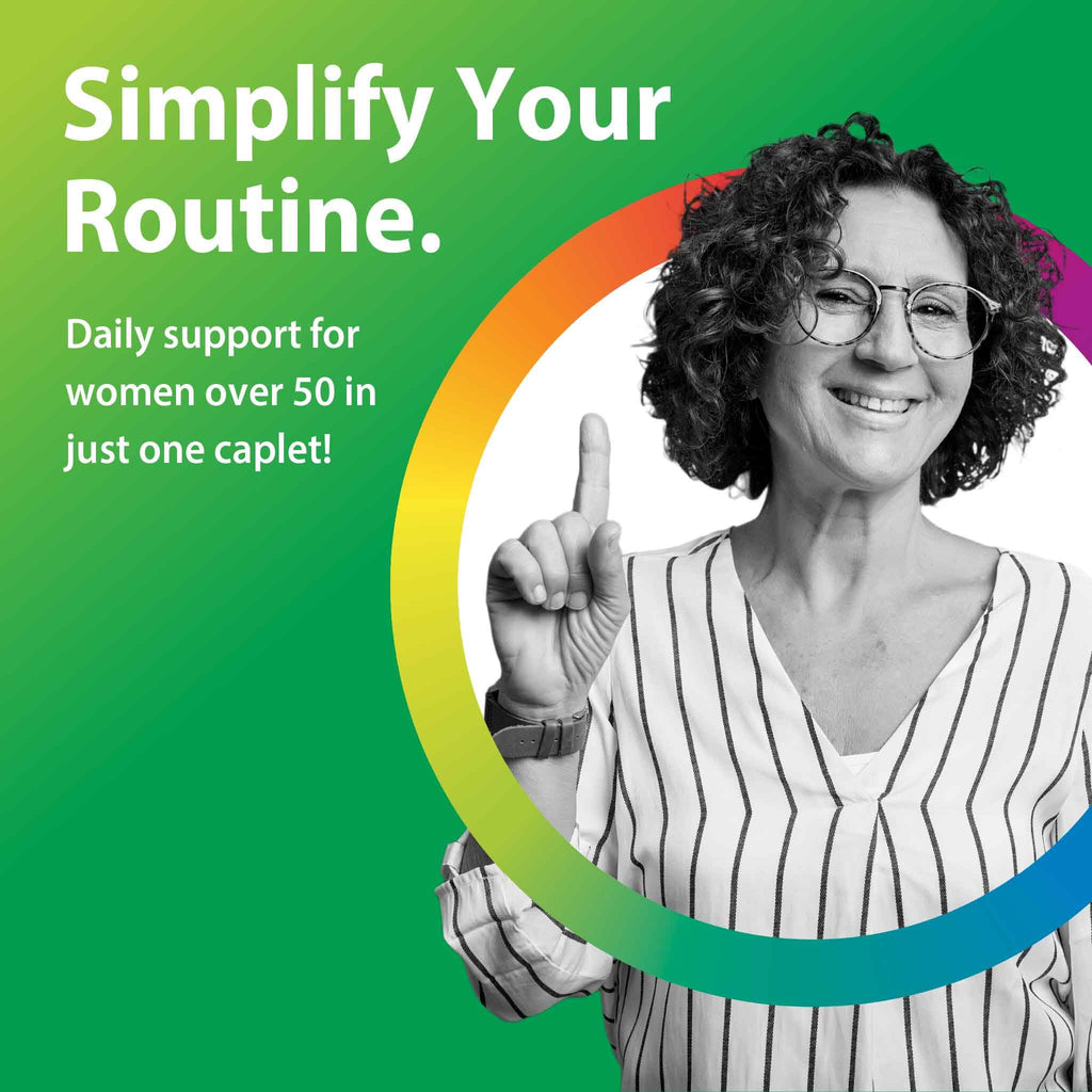 Rainbow Light Womens One 50+ High Potency Daily Multivitamin