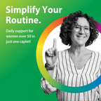 Rainbow Light Womens One 50+ High Potency Daily Multivitamin