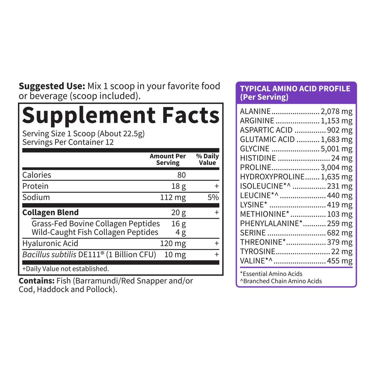 Garden of Life Multi Source Collagen Powder with Hyaluronic Acid - 12 Servings - image 7