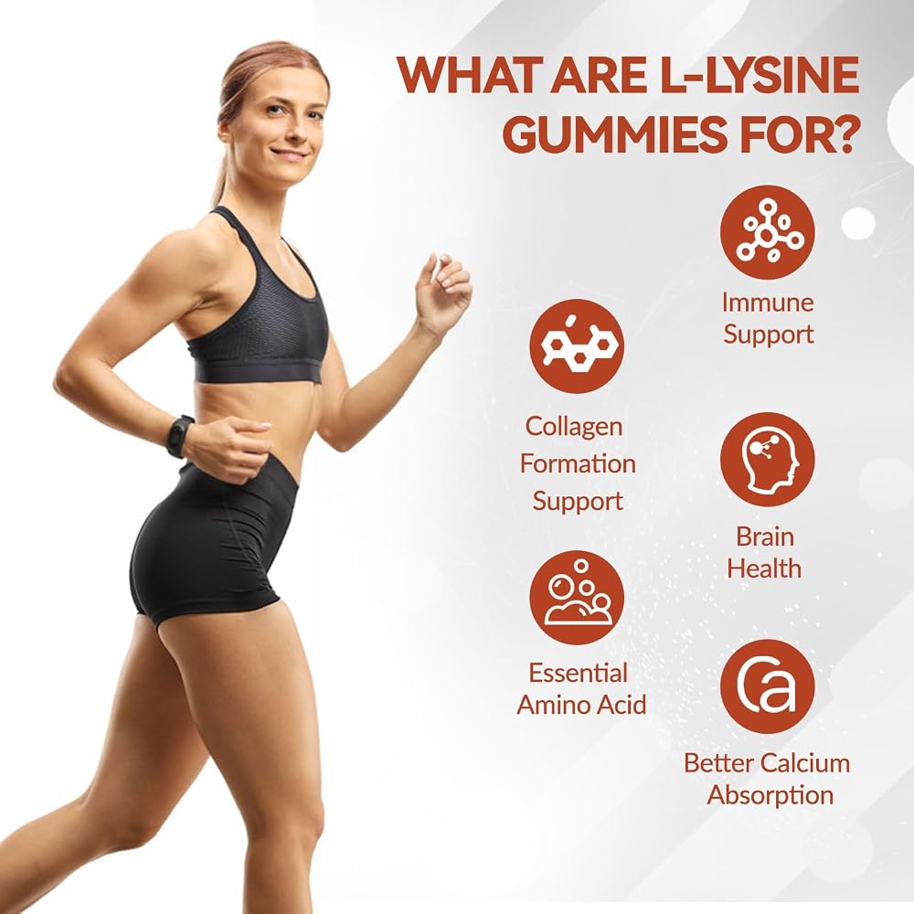Whoyun L-Lysine 1000mg Gummies