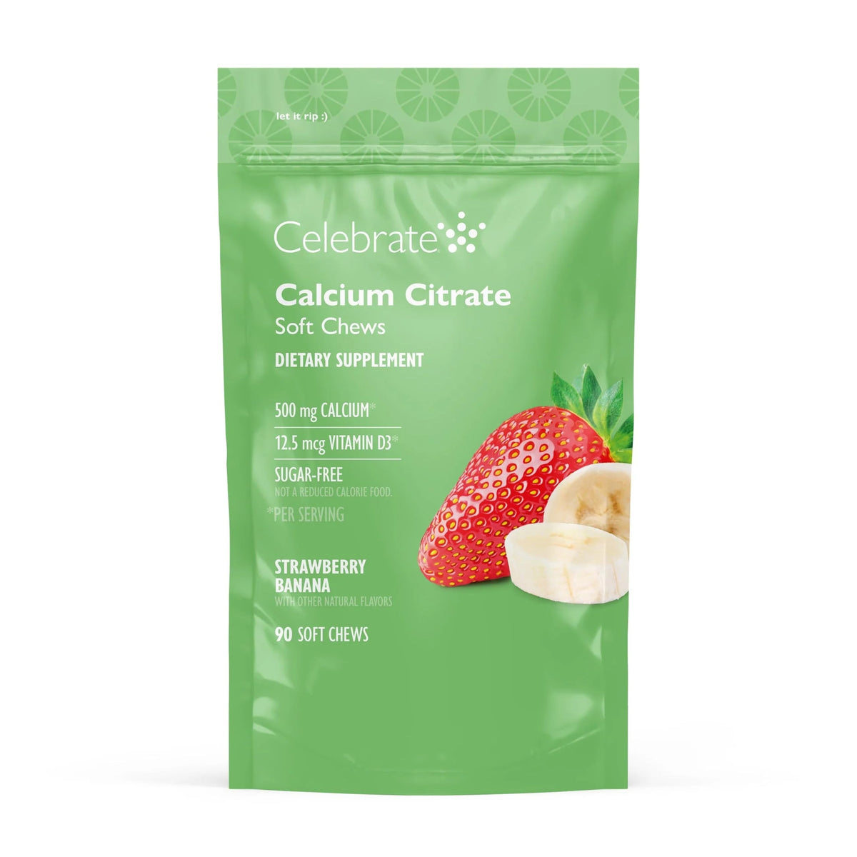 Celebrate Vitamins Bariatric 500mg Calcium Citrate Soft Chews