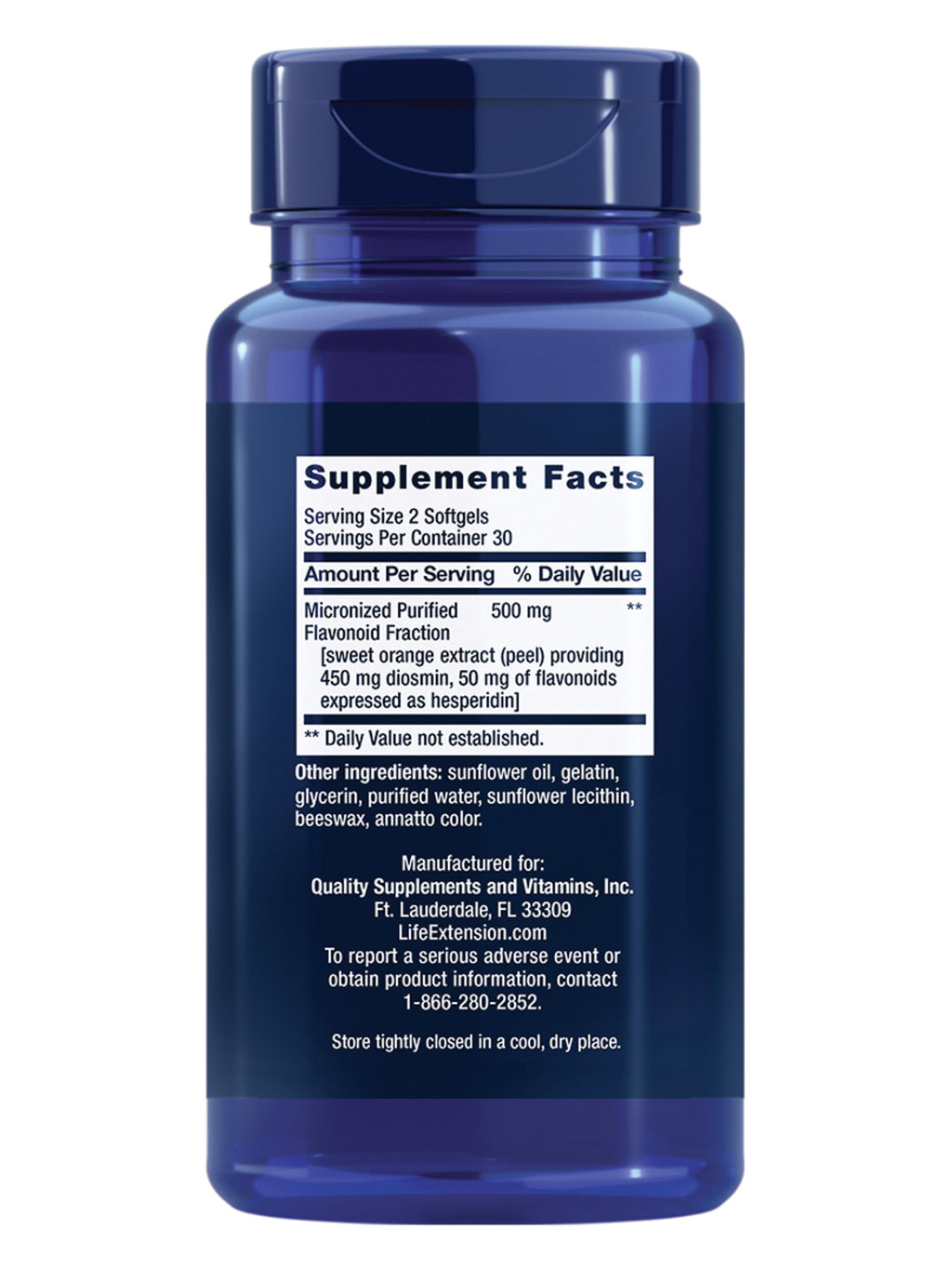 Life Extension Youthful Legs Circulation Supplement - 60 Softgels - image 2