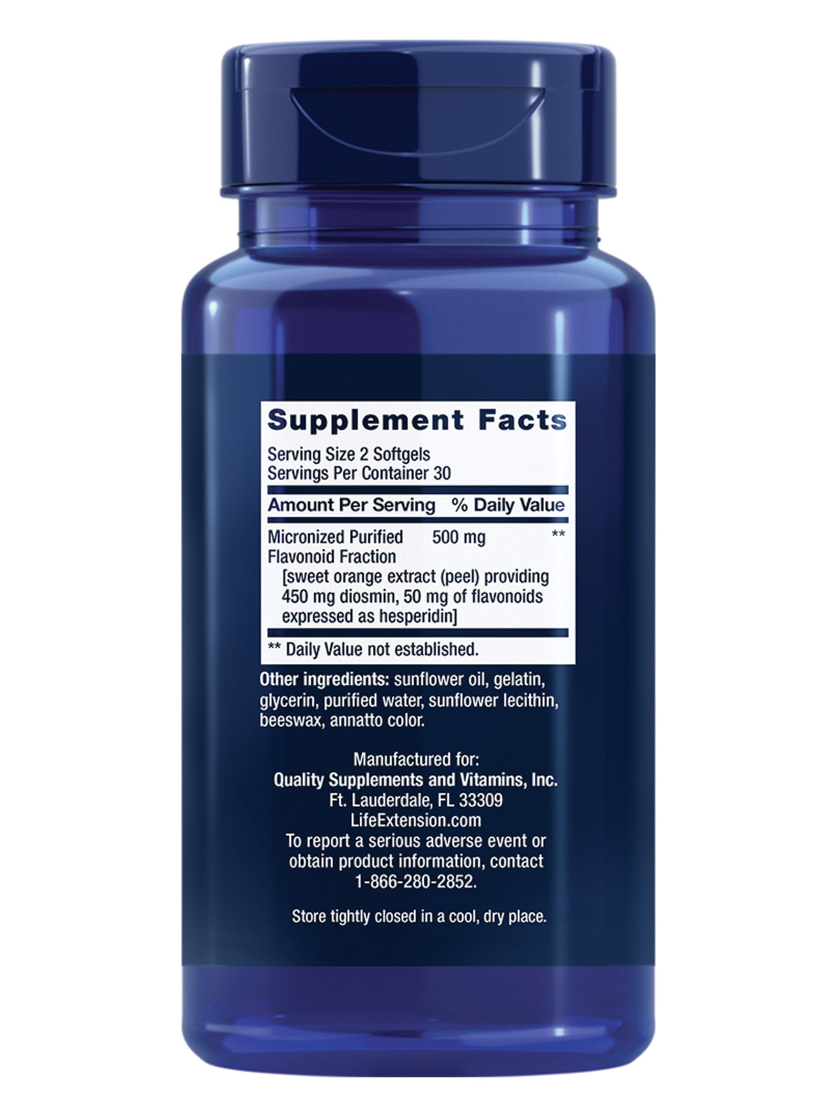 Life Extension Youthful Legs Circulation Supplement - 60 Softgels - image 2