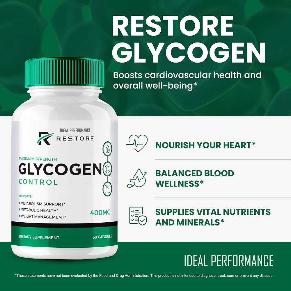 IDEAL PERFORMANCE Restore Glycogen Control Capsules - 60 Capsules - image 4