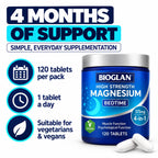 Bioglan Active Magnesium Tablets for Muscle Function - 120 Tablets - image 4