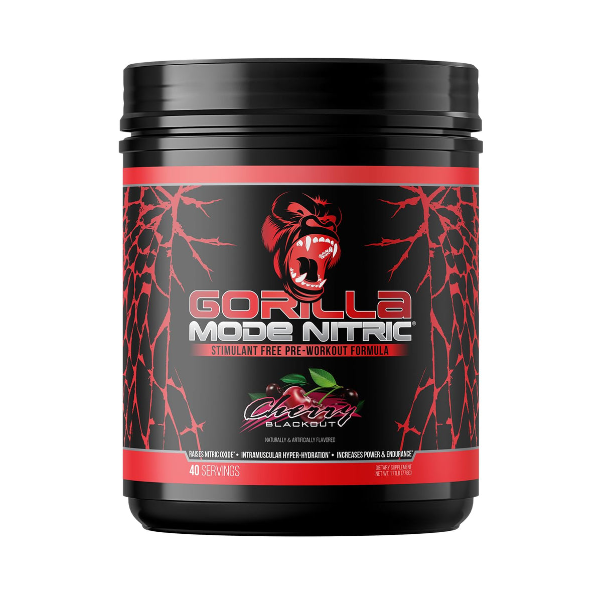Gorilla Mode Nitric Stimulant Free Pre-Workout