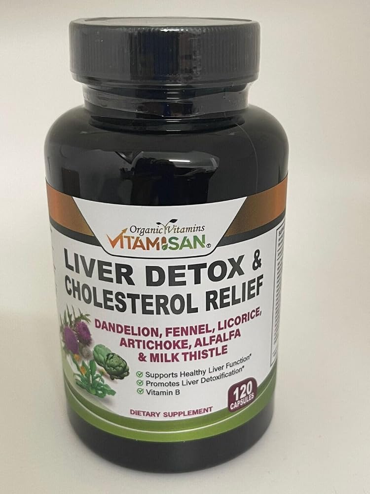 VIUS NATURAL Milk Thistle Liver Support - 120 Capsules - image 5