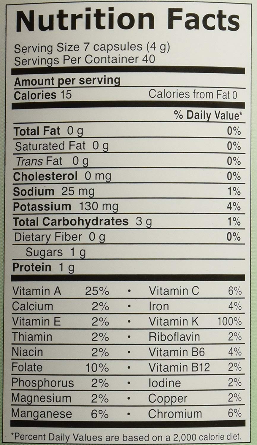 AIM Barleylife Juice Powder Capsules - 560 Capsules - image 2