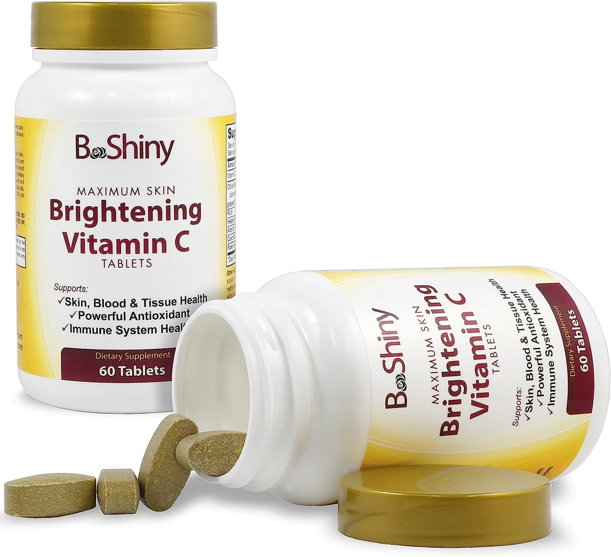 BeShiny Vitamin C Complex 1000 mg Tablets - 60 Count - image 7