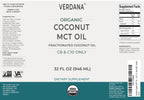 Verdana USDA Organic Coconut MCT Oil – 32 Fl Oz - image 6