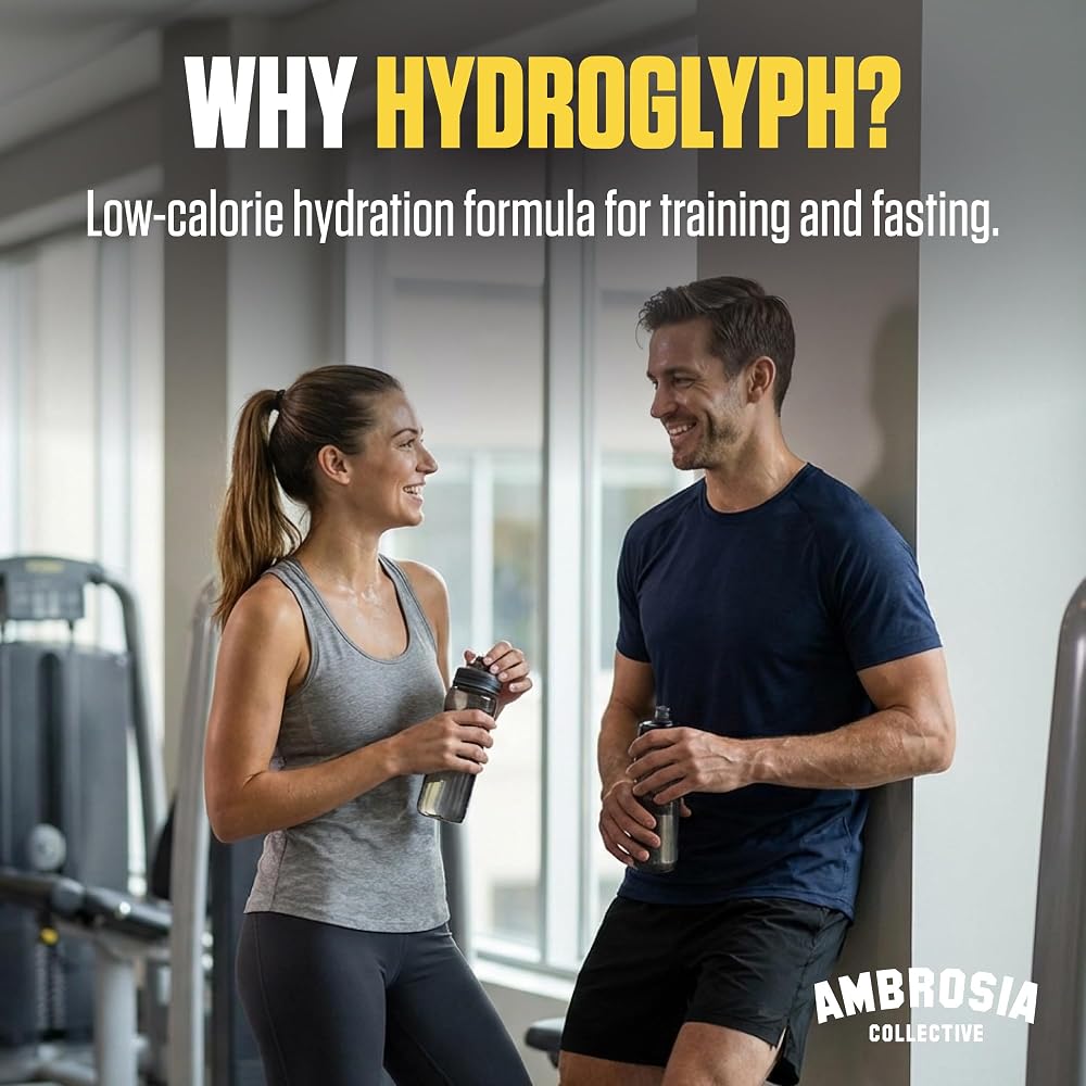 Ambrosia Hydroglyph Electrolytes Powder and Fasting Electrolytes