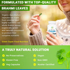 Organic Aura Brahmi Capsules Memory & Cognitive Support - image 5