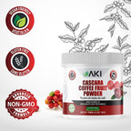 AKI ORGANIC Cascara Coffee Fruit Powder Antioxidants - 150g - image 6