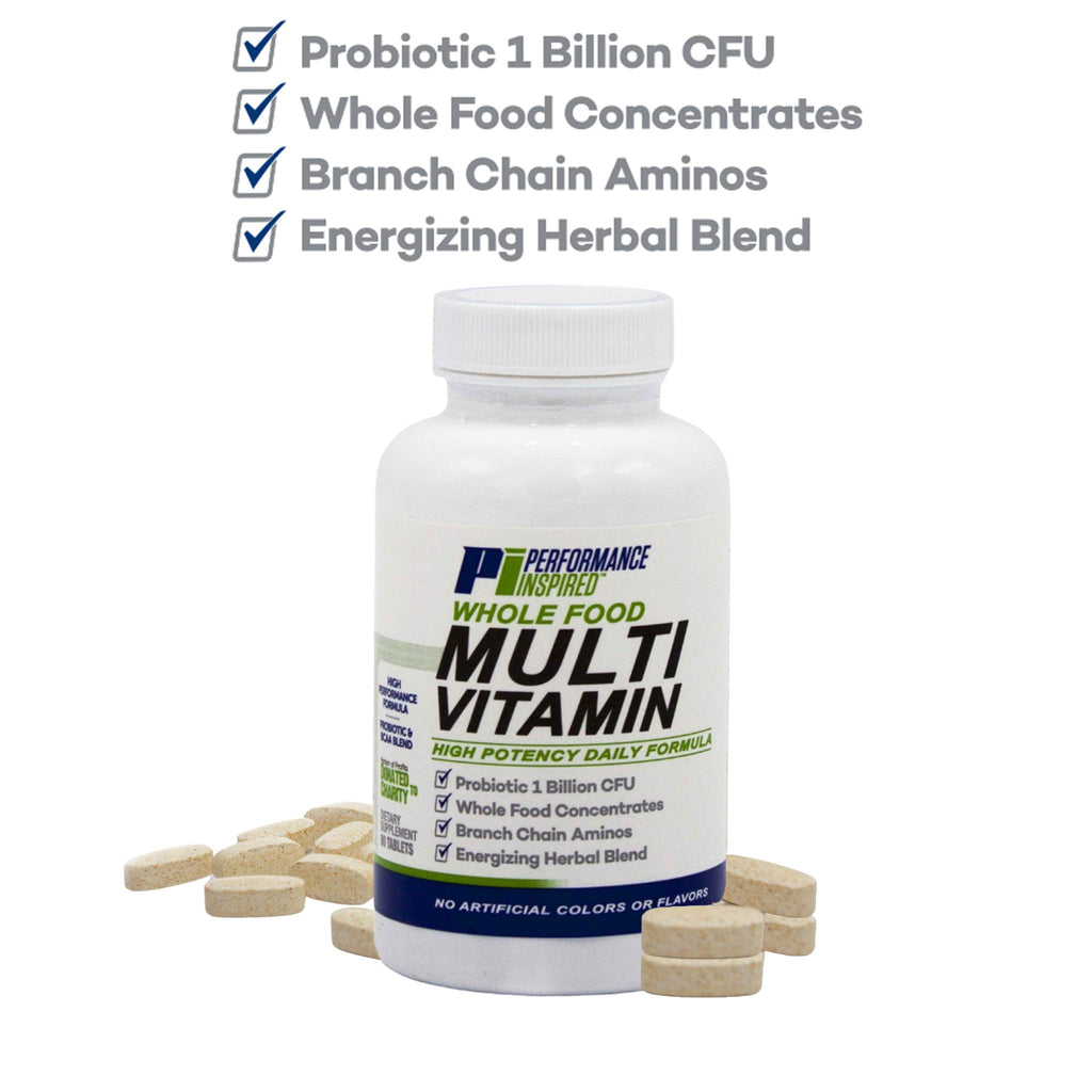 PERFORMANCE INSPIRED Whole Food Multivitamin - 90 Tablets - image 6