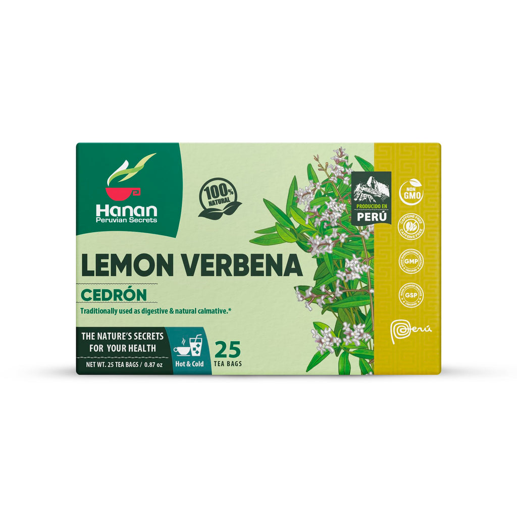 Hanan Peruvian Secrets Lemon Verbena Tea - 75 Teabags - image 6