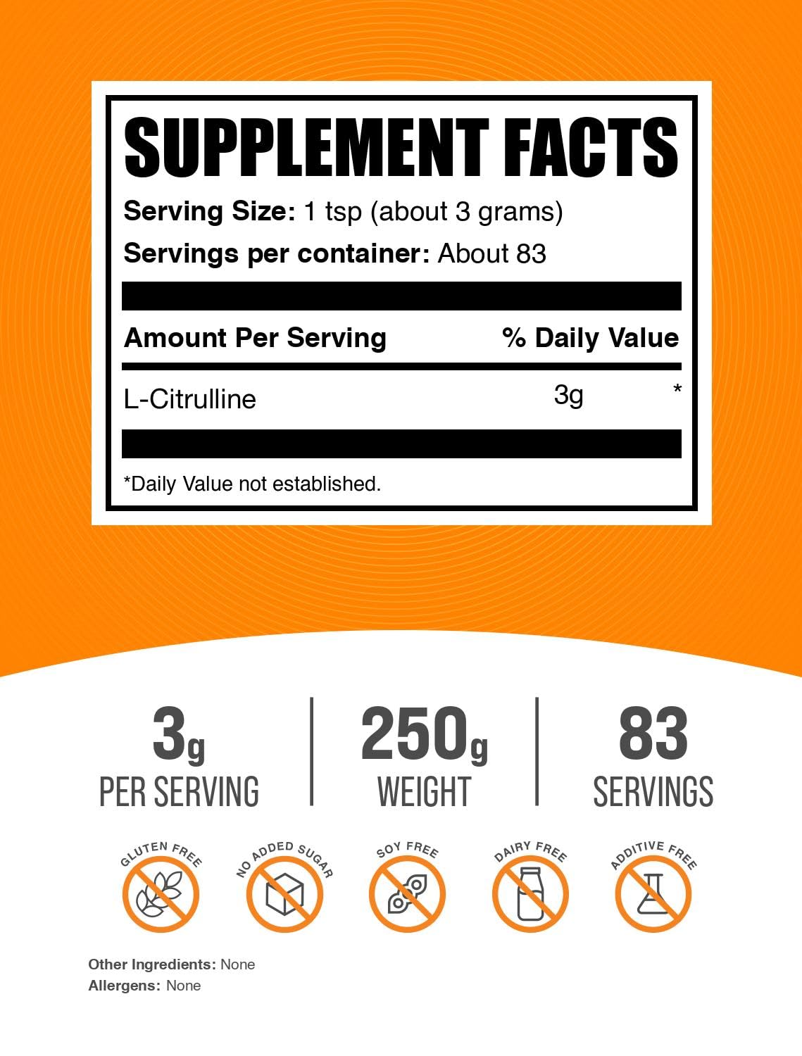 BulkSupplements.com L-Citrulline Powder