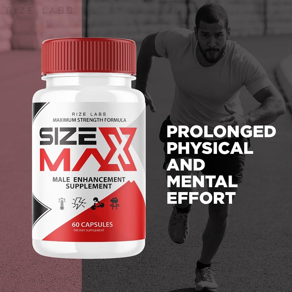Rize Labs Size Max Capsules for Men - 120 Capsules - image 2