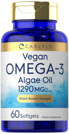 Carlyle Vegan Omega-3 Supplement 1290 mg - 60 Softgels