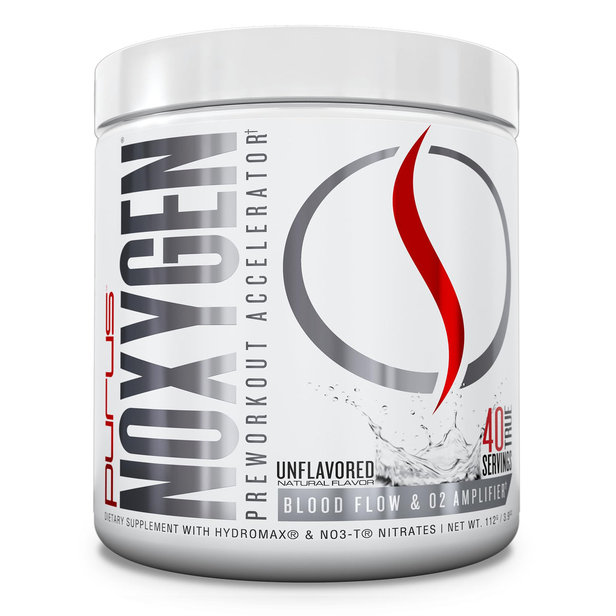 Purus Labs NOXygen Nitric Oxide Booster Powder - 40 Servings