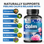 Nature's Nutrition Stress Support Supplement - Extra Strength Relief