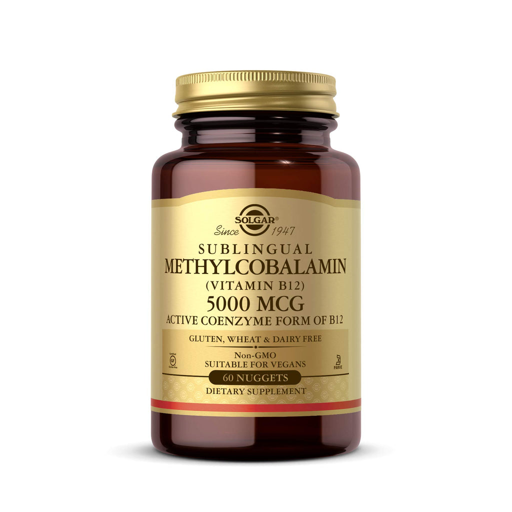 Solgar Methylcobalamin Vitamin B12 5000 mcg - 60 Nuggets
