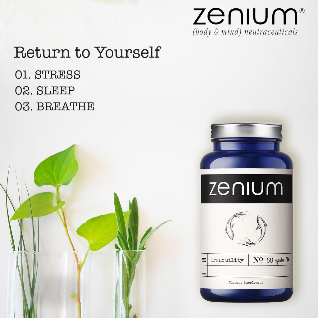 Zenium Stress Relief Supplement with Ashwagandha & Magnesium - 60 Capsules - image 6