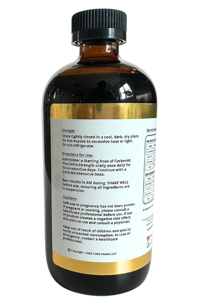 C360health Carbon60 Plus Extra Strength Olive Oil - 16 Fl Oz - image 4