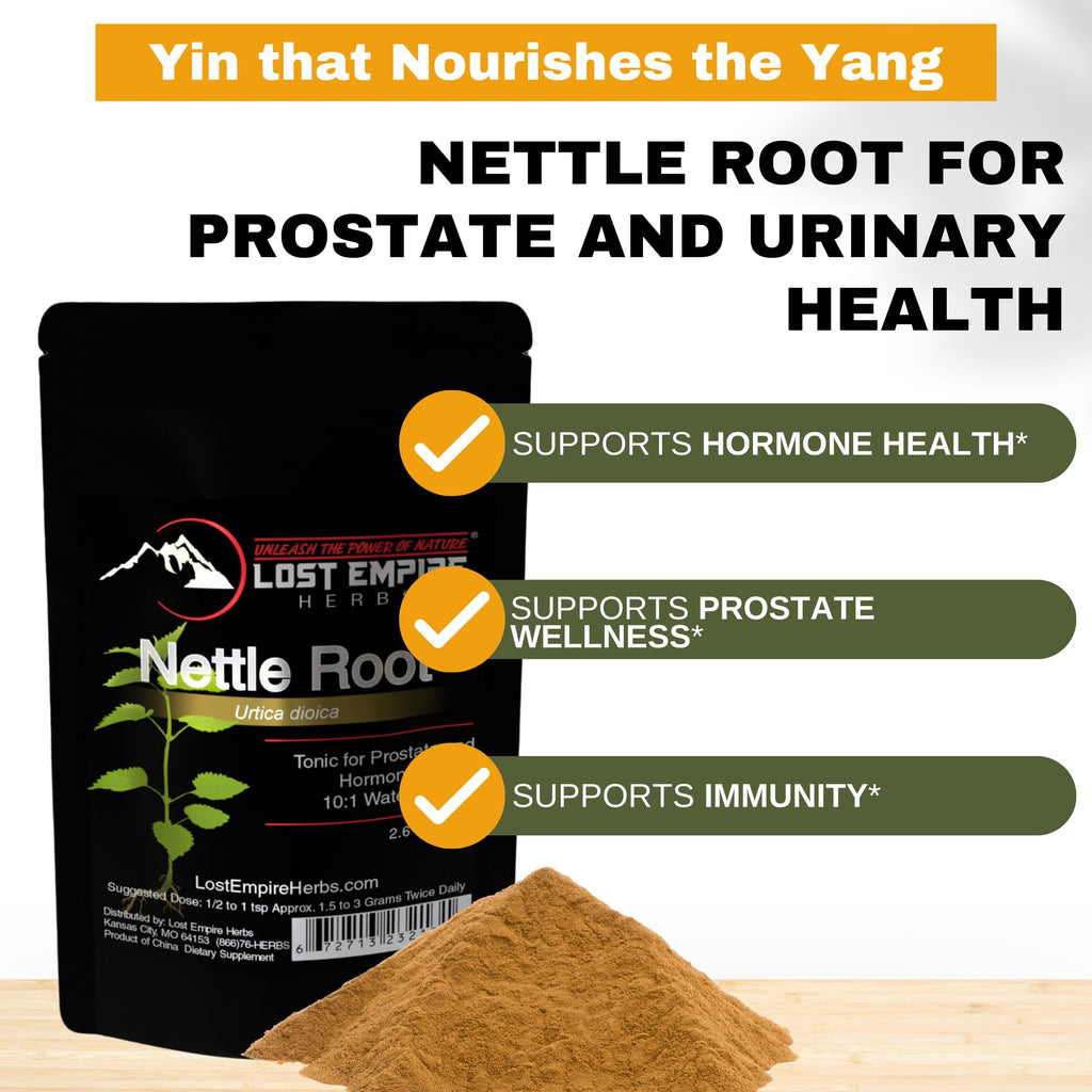 Lost Empire Herbs Stinging Nettle Root 10:1 Extract Powder - 75g - image 3