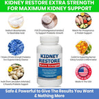 Kidney Restore Kidney Cleanse Detox & Repair - 90 Capsules - image 8