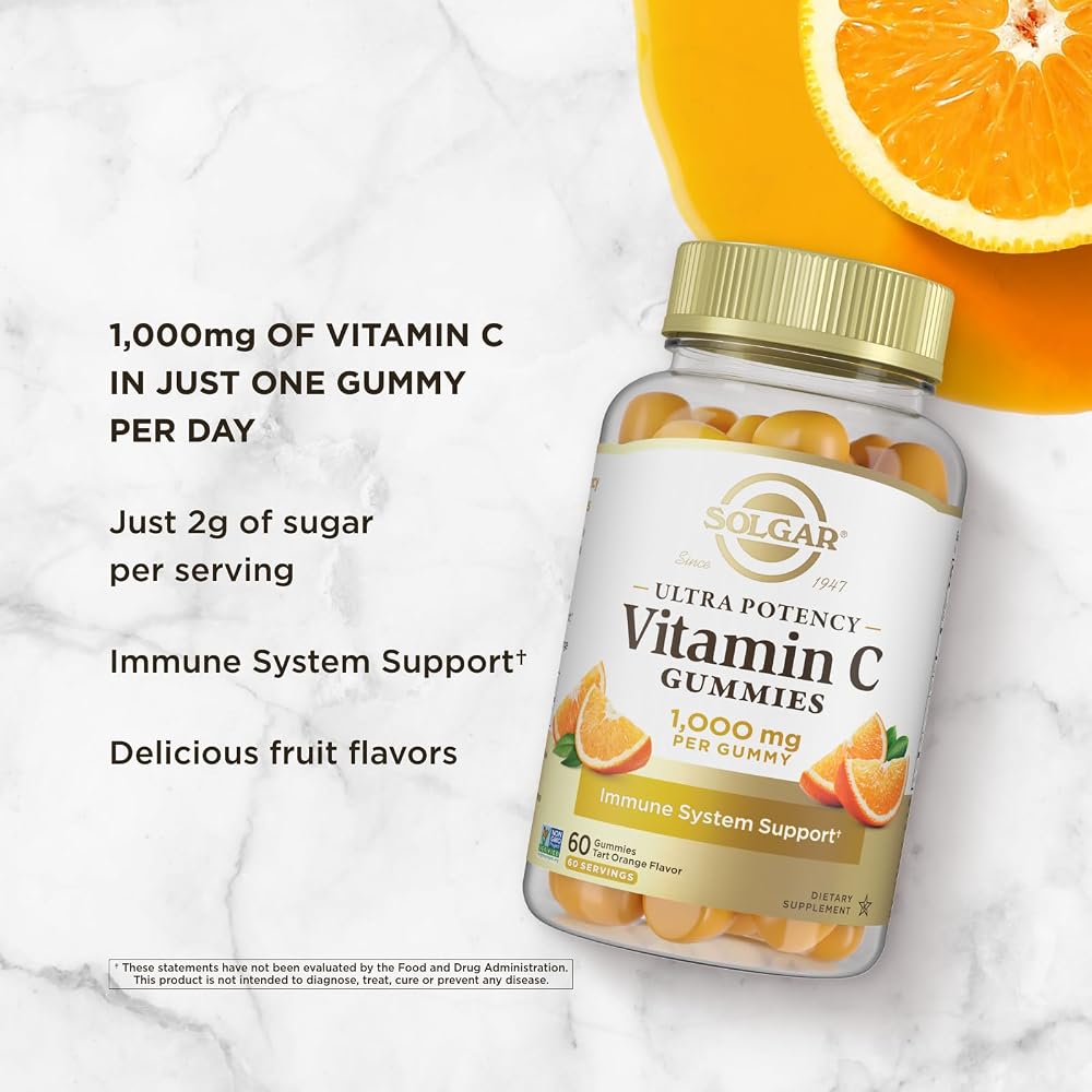 Solgar Vitamin C Gummies for Immune Support - 60 Gummies - image 5
