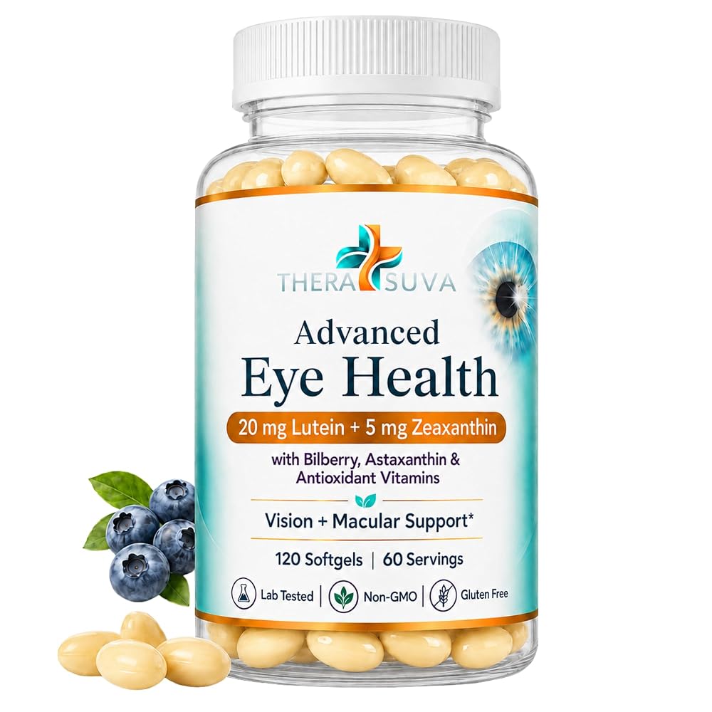 TheraSuva Advanced Eye Health Supplement - 120 Softgels