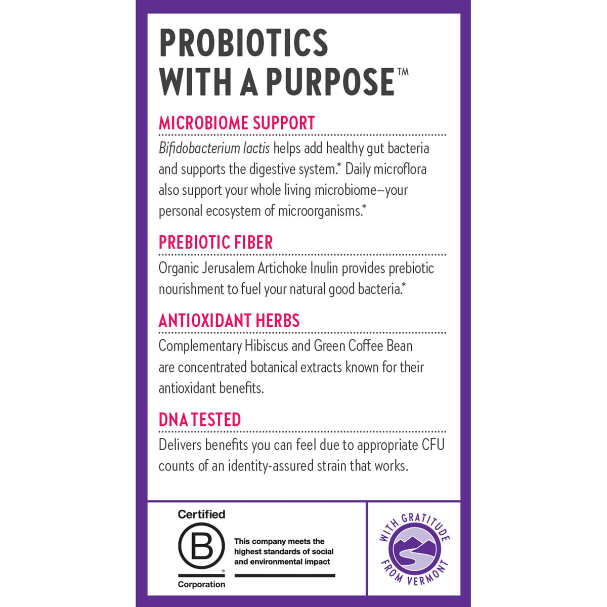 New Chapter Daily Dual Biotic Probiotic and Prebiotic - 60 Capsules - image 7