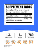 BulkSupplements.com Potassium Bicarbonate Powder