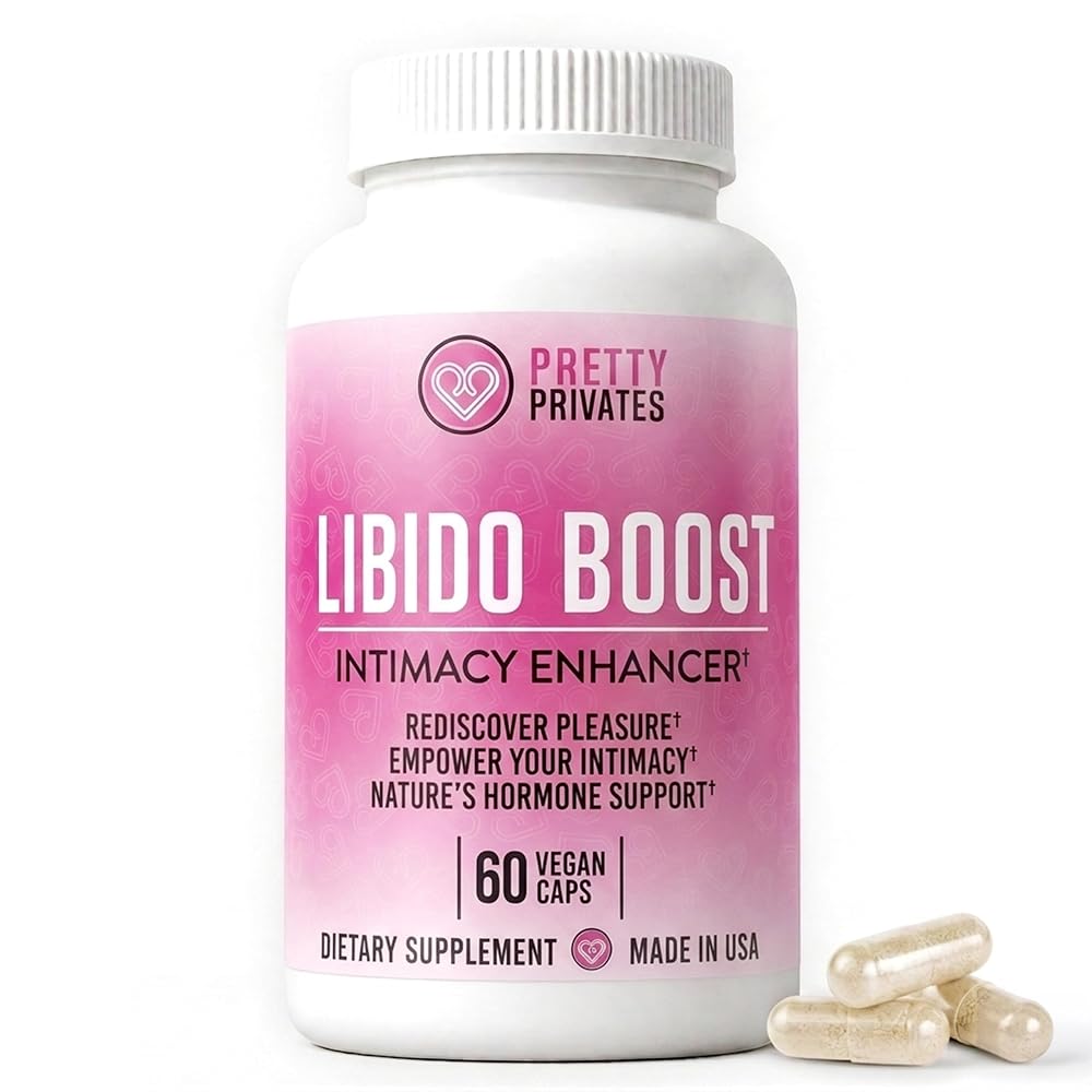 Pretty Privates Libido Booster for Women - 60 Capsules