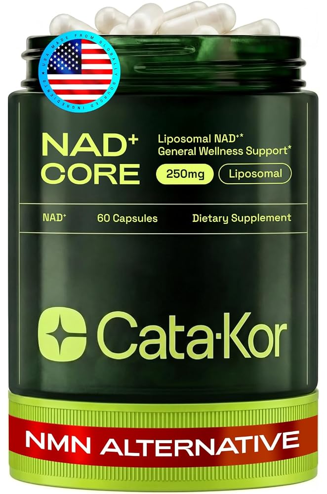 Cata-Kor Liposomal NAD+ Supplement - 60 Capsules