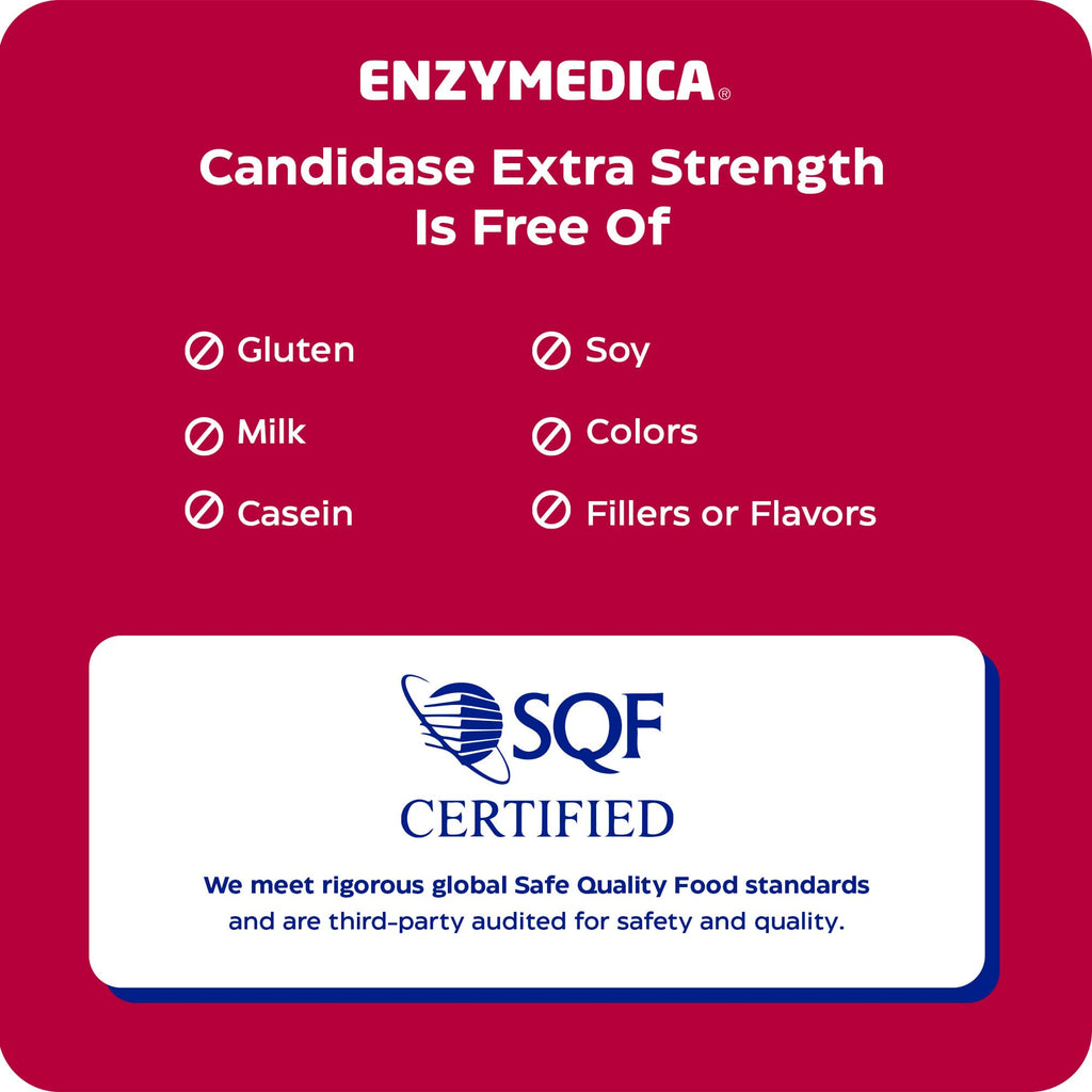 Enzymedica Candidase Extra Strength - 42 Capsules - image 9