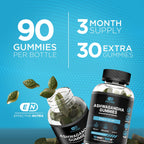 Effective Nutra Ashwagandha Gummies 1500mg - Stress Relief