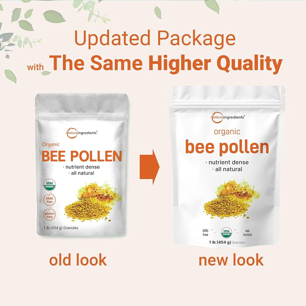 Micro Ingredients Organic Bee Pollen Granules - 1 lb - image 3