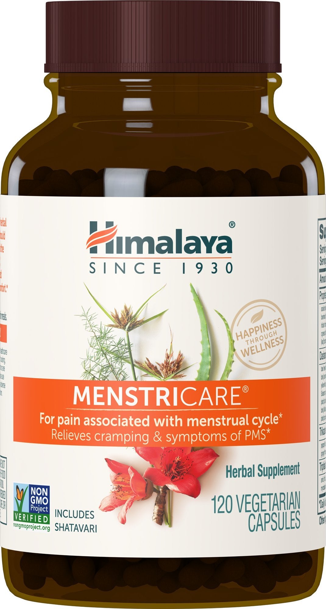 Himalaya MenstriCare Capsules for PMS Support - 120 Capsules