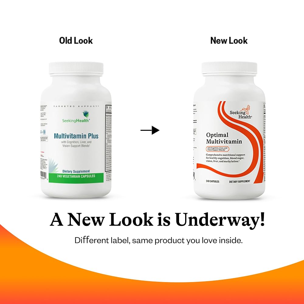 Seeking Health Optimal Multivitamin with CoQ10 - 240 Capsules - image 6