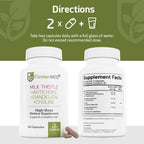 FürstenMED Milk Thistle with Artichoke Extract Liver Support - 120 Capsules - image 10