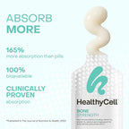 HealthyCell Bone Strength Liquid Supplement - 30 Gel Packs - image 3