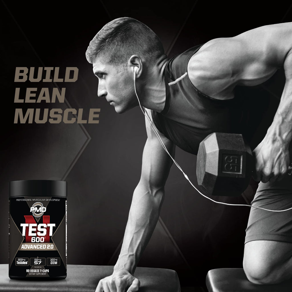PMD Sports N-Test 600 Advanced 2.0 Nitric Oxide Booster - 90 Vegetarian Capsules - image 6