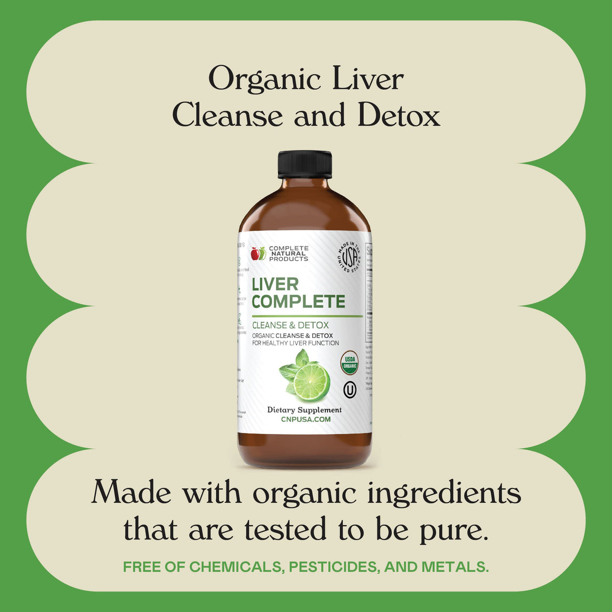 Complete Natural Products Liver Complete Organic Liquid Concentrate - 8 Fl Oz - image 8