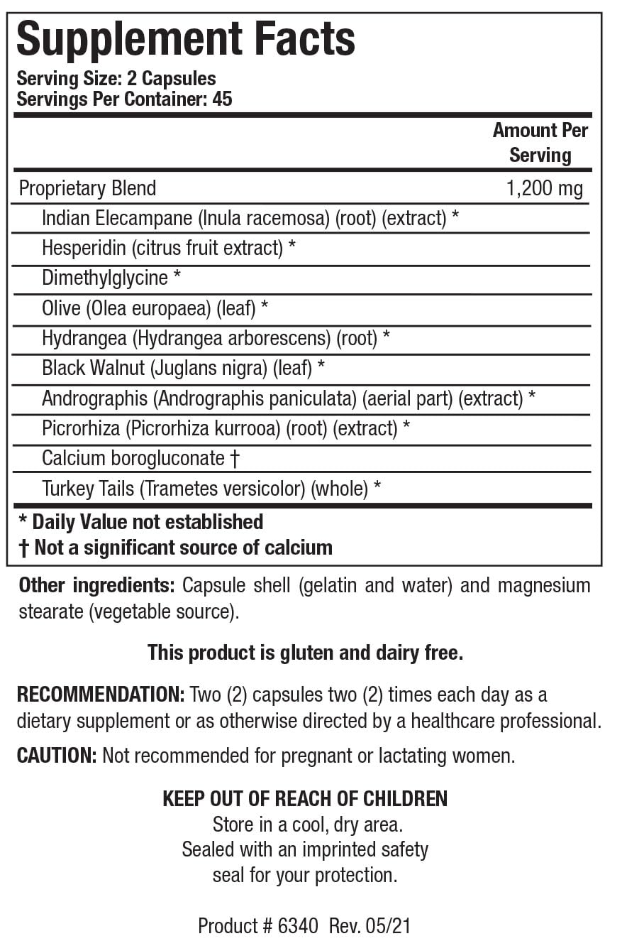 BIOTICS RESEARCH HistoPlex Anti Histamine Herbal Blend - 90 Capsules - image 2