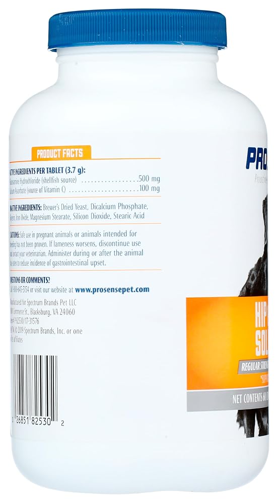 ProSense Regular Glucosamine Tablets for Dogs - 60 Count - image 4