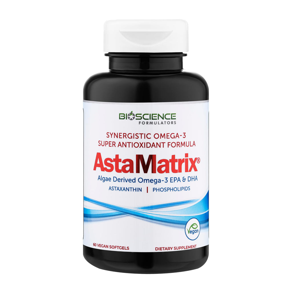 AstaMatrix Algae Derived Omega-3 EPA & DHA - 60 Softgels