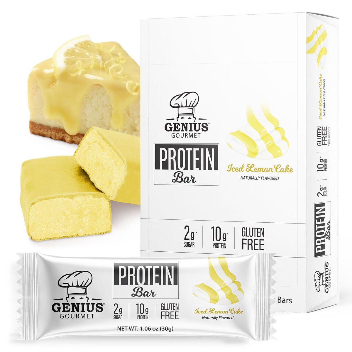 Genius Gourmet Gluten Free Keto Protein Bar