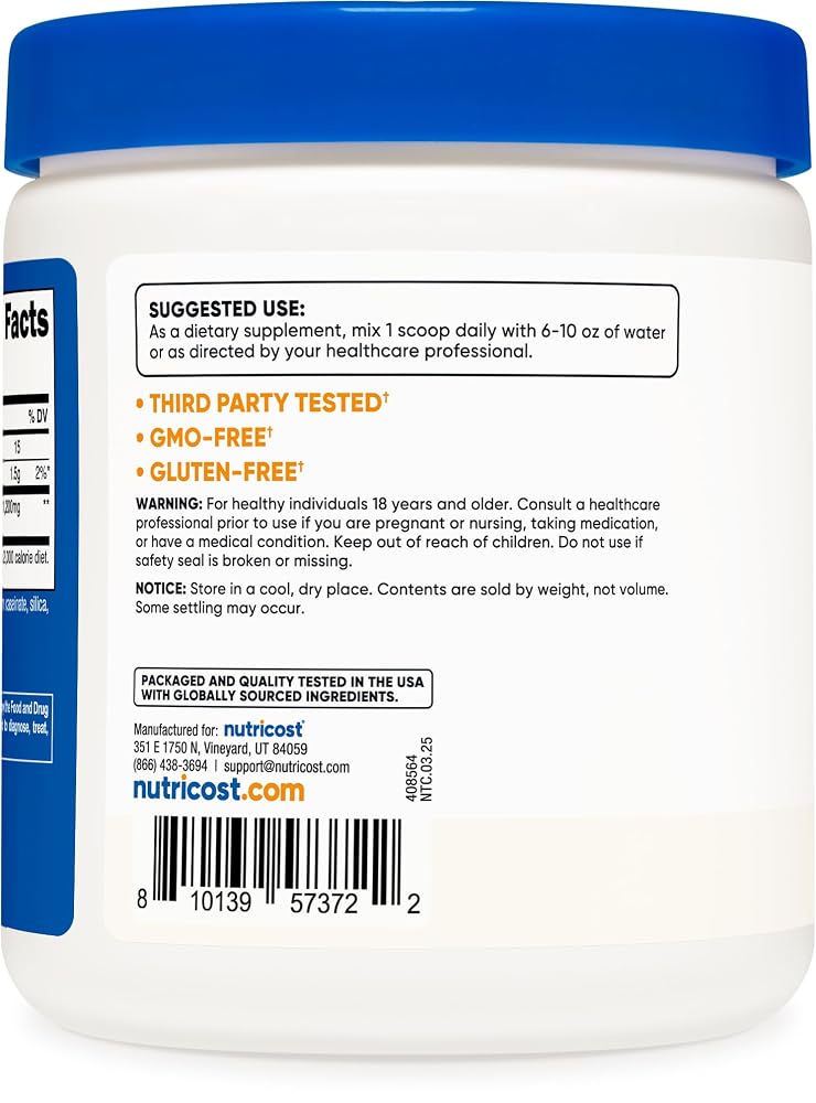 Nutricost CLA Powder (Conjugated Linoleic Acid) - 8oz - image 4